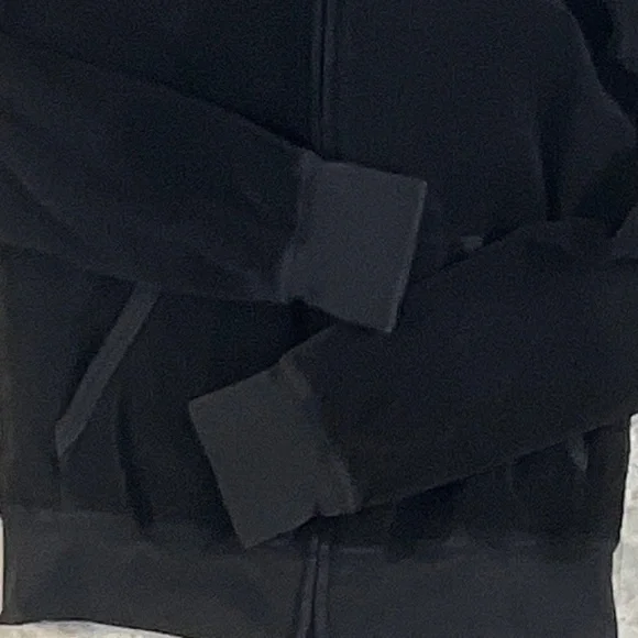 Juicy Couture Black Terry Zipped Hoodie with Pockets Size Small - Picture 10 of 10